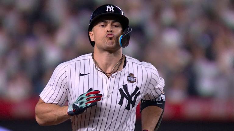 Giancarlo Stanton está cerca de volver a la acción.