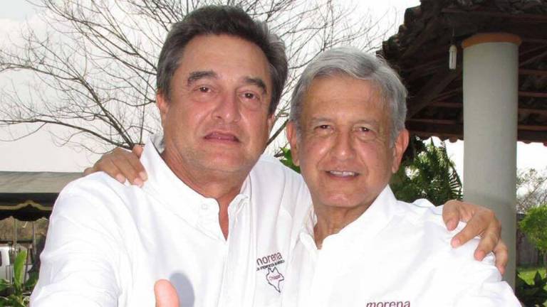Pío y Andrés Manuel López Obrador.