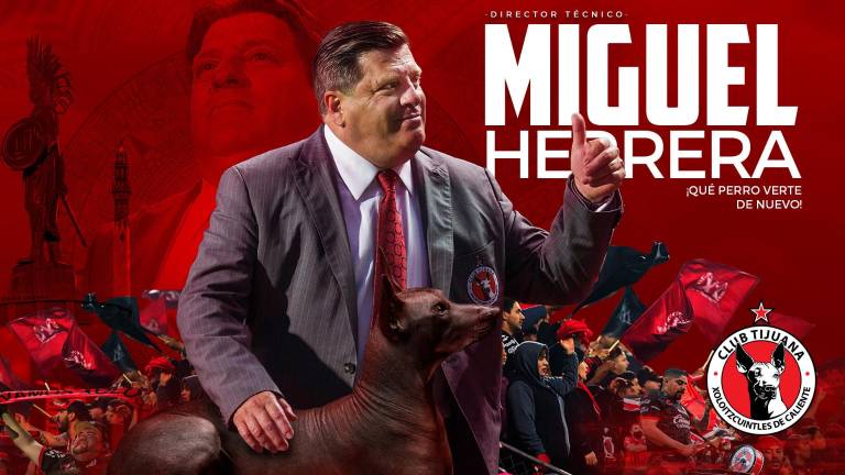 “¡Qué perro verte de nuevo!”, expresa Xolos a Miguel Herrera.