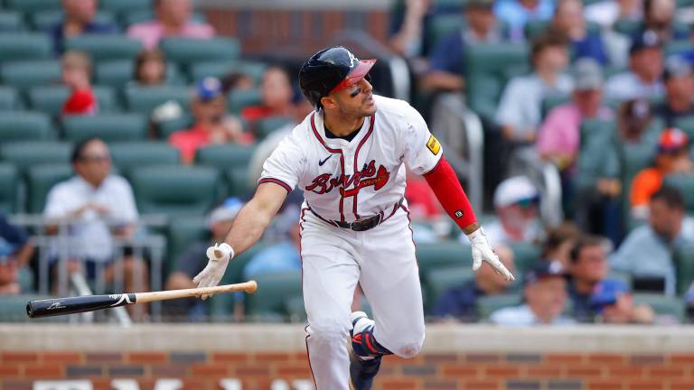 Ramón Laureano terminó la temporada de 2024 con los Bravos.