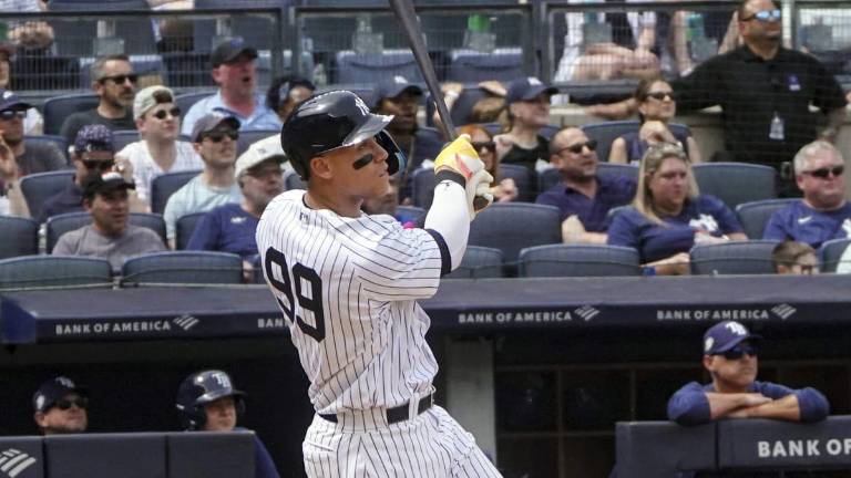 Aaron Judge se la vuela dos veces.