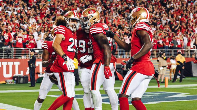 Los 49ers de San Francisco lograron su segundo triunfo de la temporada.