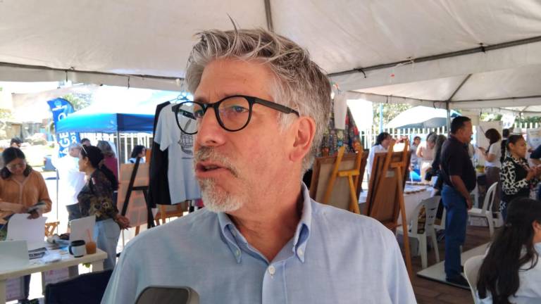 Lino González participó en la inauguración de la Expo Ambiental.