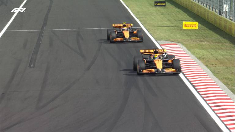 McLaren hace el 1-2.