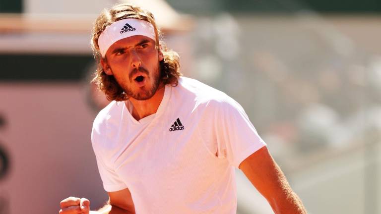 Stefanos Tsitsipas cayó ante Novak Djokovic en la final de Roland Garros.