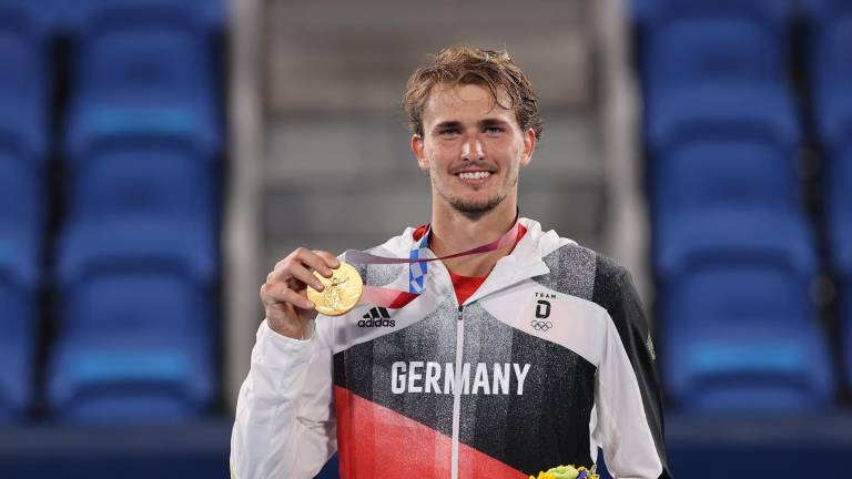 Alexander Zverev se consagra con la medalla dorada.