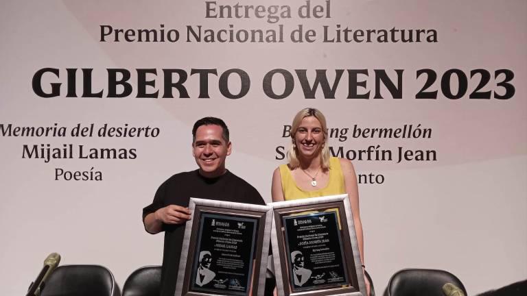 El premio Gilberto Owen reconoce a poetas y narradores mexicanos.