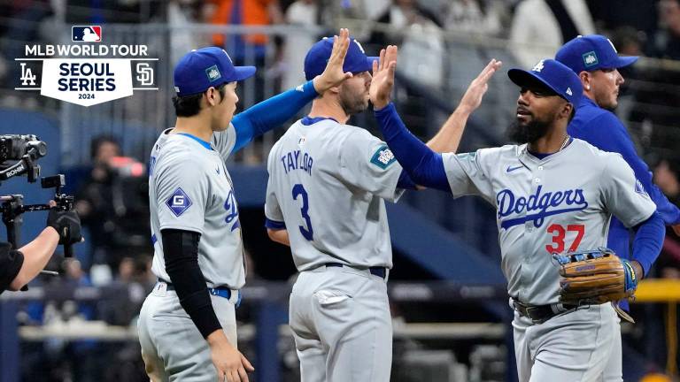 Dodgers saca el primer juego de la campaña.