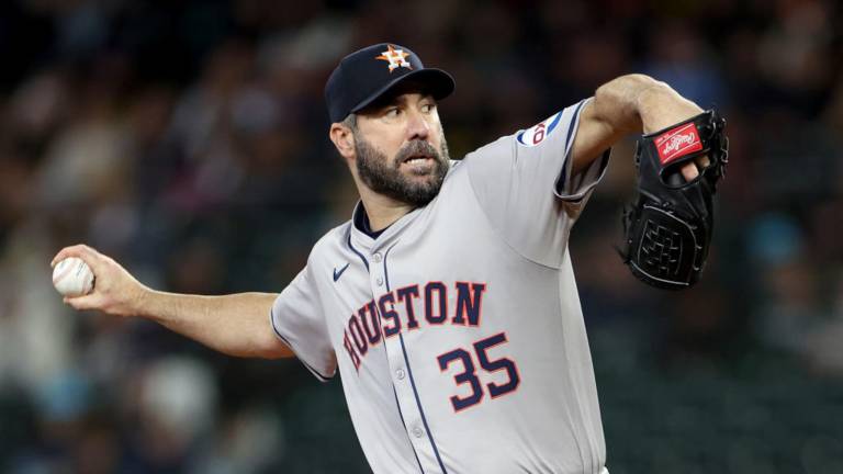 Justin Verlander vivió sus mejores años con los Astros de Houston y ahora buscará que toda su experiencia sea de ayuda a los Gigantes de San Francisco.