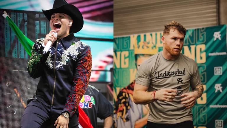 Eduin Caz de Grupo Firme no entonará el Himno Nacional en pelea de Saúl ‘Canelo’ Álvarez.