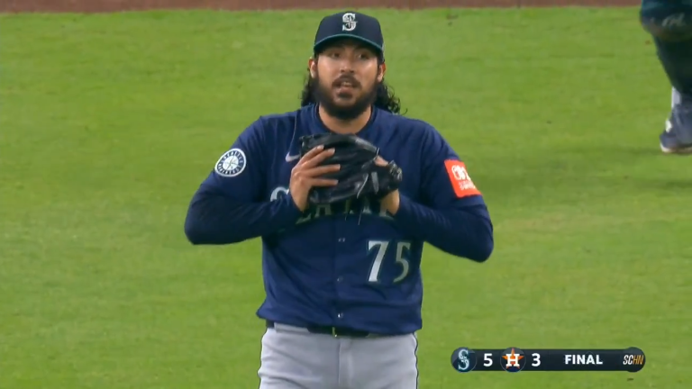 El sinaloense Andrés Muñoz brilló en el bullpen de los Marineros de Seattle.