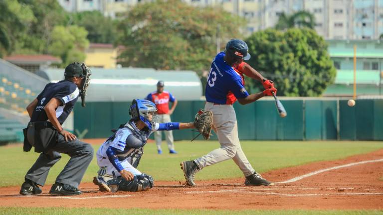 República Dominicana conectó un total de nueve imparables en el partido.