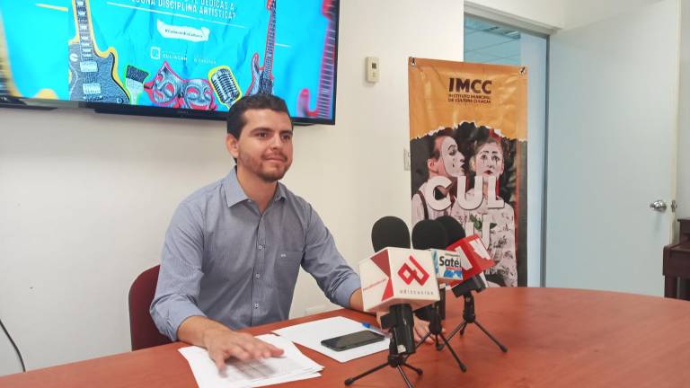 Carlos Alonso Ramírez Reyes, titular del Instituto Municipal de Cultura Culiacán.