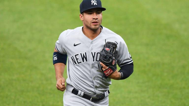 Gleyber Torres da positivo.
