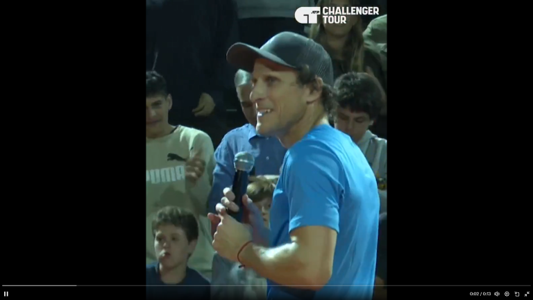 Diego Forlán debuta en el circuito ATP.