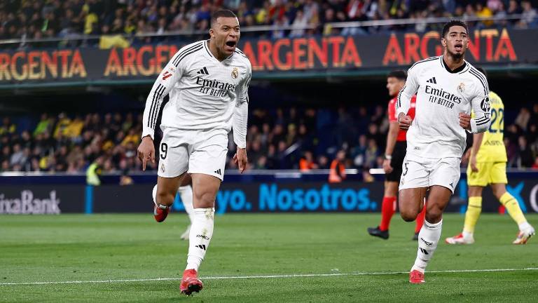Kylian Mbappé marca los dos goles del Real Madrid.