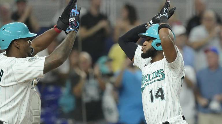 Marlins gana el cerrado juego.