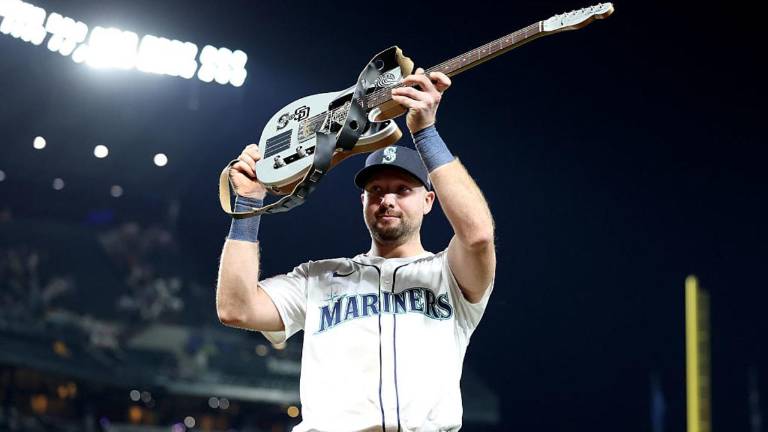Cal Raleigh se ha constituido como el pelotero de poder en el line up de los Marineros en este 2025.