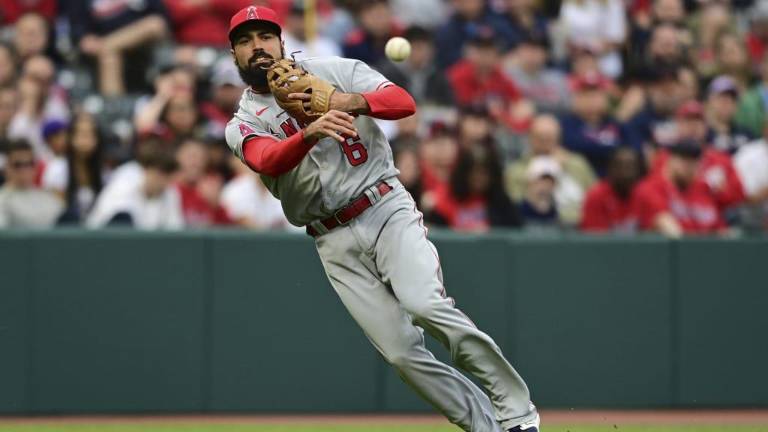 Anthony Rendón no ha podido tener acción de manera regular con los Angelinos de Anaheim.