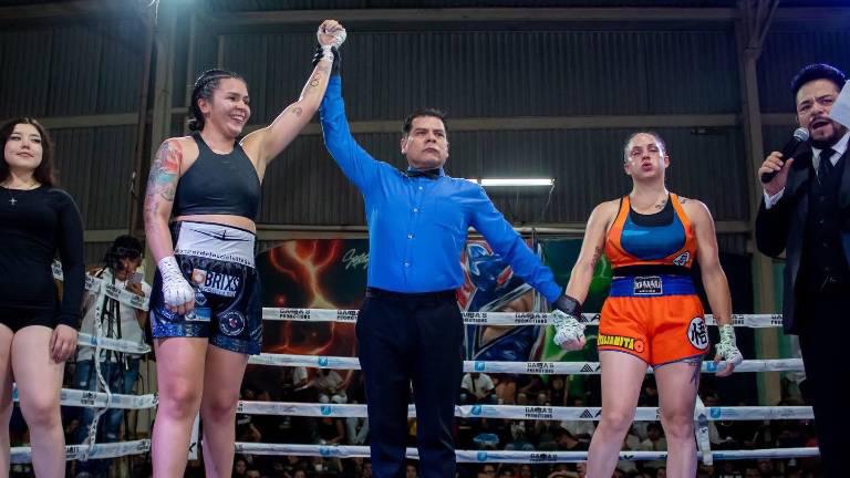 Tamara Cruz va por su segunda victoria como profesional.