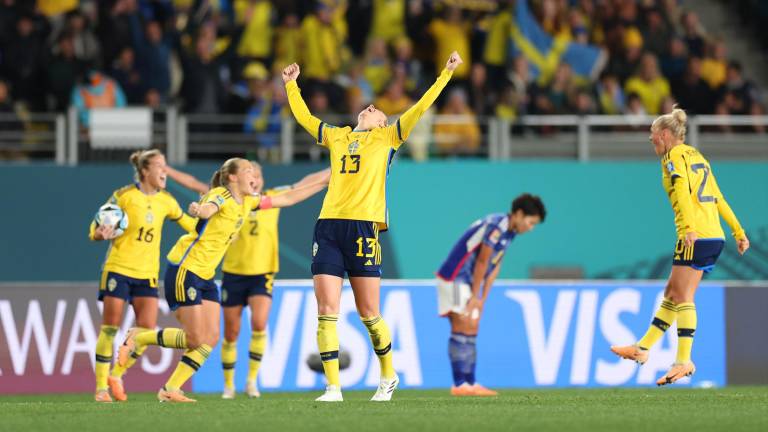 Las suecas hicieron valer otra vez su poderío en el balón parado.