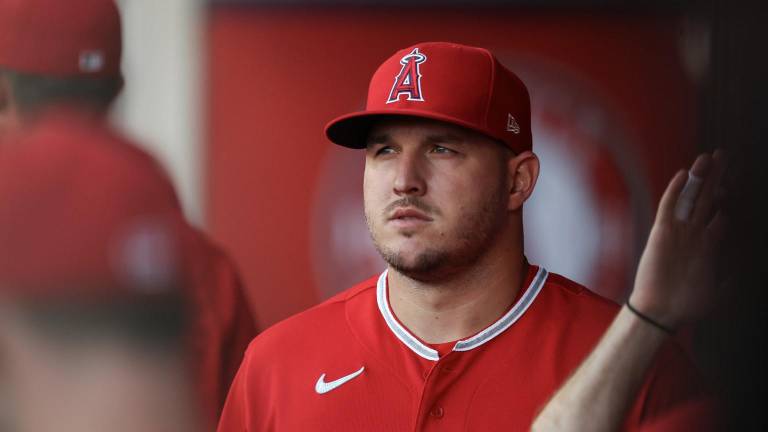 Mike Trout ha tenido una campaña frustrante.
