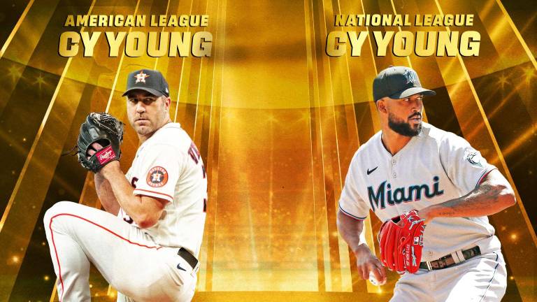 Los ganadores del Cy Young.