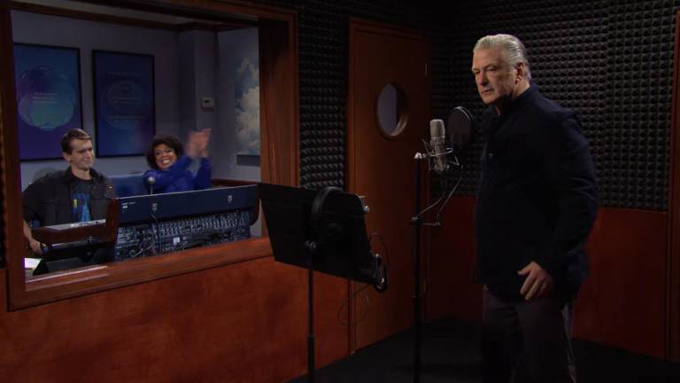 Alec Baldwin durante su participación.