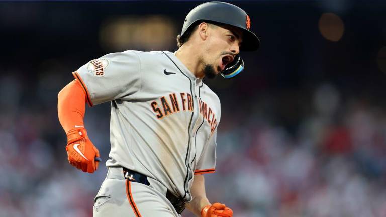 Willy Adames se fue para la calle en un ataque tempranero de los Gigantes.