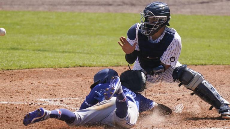 Robinson Chirinos, jugador de Yanquis.