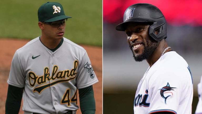 Jesús Luzardo fue cambiado a Miamia a cambio de Starling Marte.