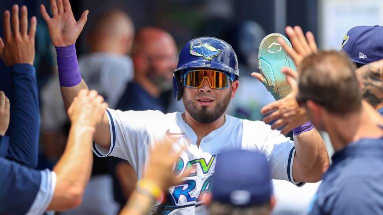 Los Rays contaron con trío de jonrones para doblegar a los Tigres.