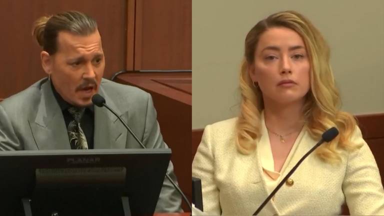 En el estrado Johnny Depp dijo que Amber Heard lo degradaba en todo momento.