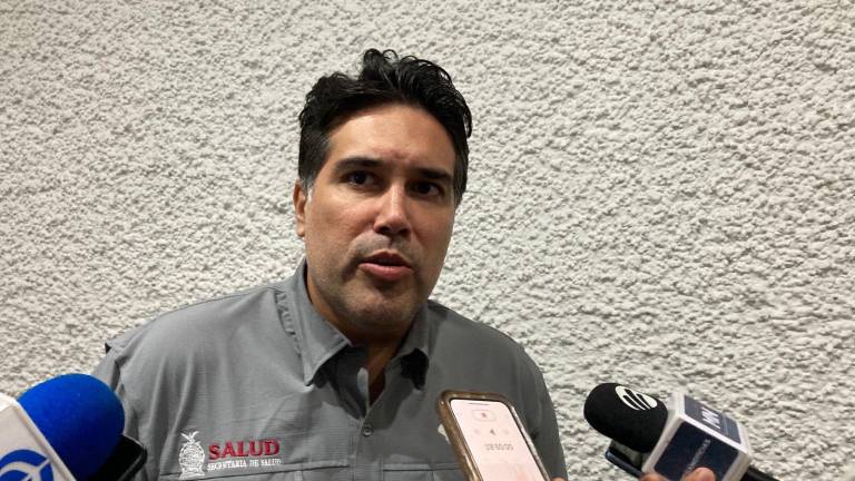 Cuauhtémoc Chacón Mendoza, director de la Comisión Estatal para la Protección contra Riesgos Sanitarios de Sinaloa.