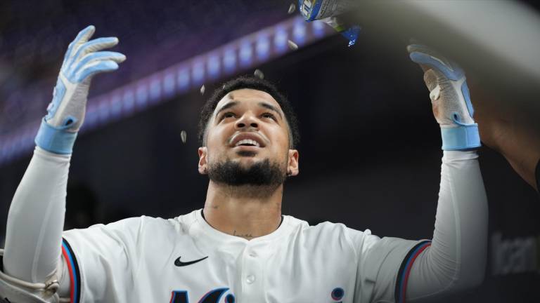 Víctor Mesa Jr. ha respondido bien a las expectativas depositadas sobre él en los Marlins.