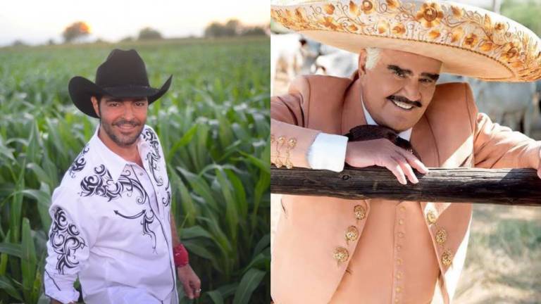Se filtran las primeras imágenes de Pablo Montero como Vicente Fernández.