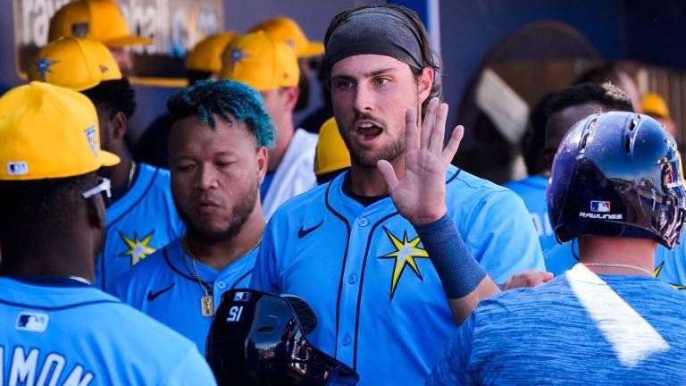 Josh Lowe quiere estar en el line up de los Rays en el Día Inaugural.