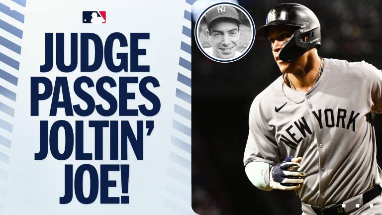 Aaron Judge se mete cada vez más en la historia de los Yanquis.