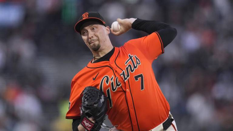 Blake Snell se va al hule.