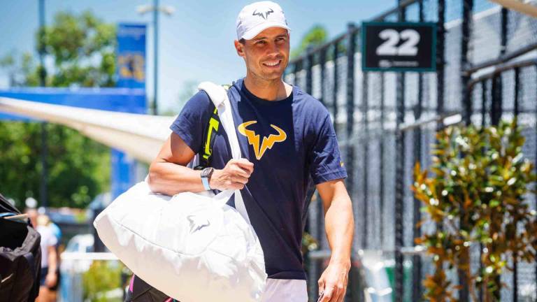 Rafael Nadal no compite desde el Abierto de Australia 2023.