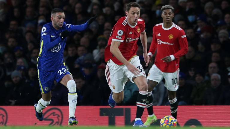 Manchester United saca el empate a un gol de visitante.