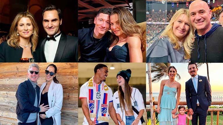 Parejas famosas del deporte.