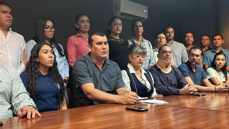 Personal de la UAS expresan su reslando a la reingeniería financiera que se ha planteado en la Universidad.