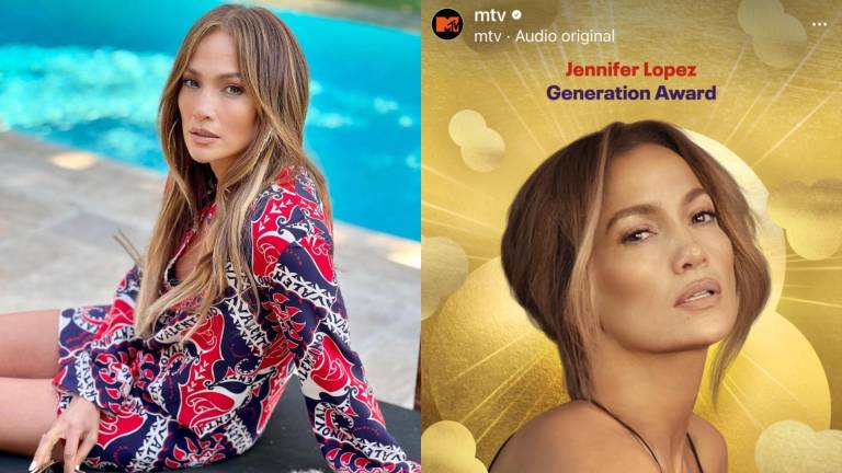 Jennifer López será homenajeada en los Premios MTV al Cine y la TV.