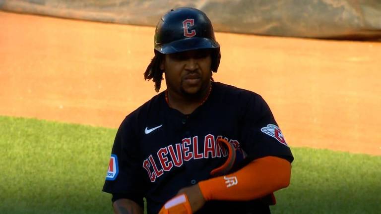 José Ramírez sigue escalando puestos en la historia ofensiva de los Guardianes de Cleveland.