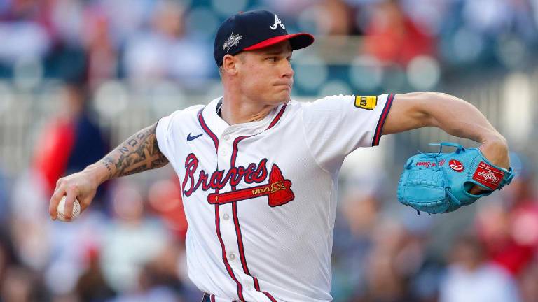 AJ Smith-Shawver acarició el sin hit por los Bravos, pero en la octava se esfumó la posibilidad.