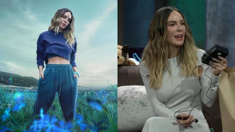 Belinda defiende a México en programa de TV en España.