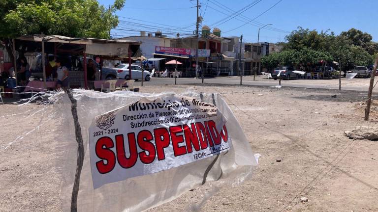 El espacio quedó completamente clausurado o en pausas de cualquier construcción mientras se hacían las investigaciones pertinentes.