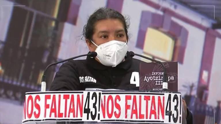 Algunos padres y abogados de los 43 normalistas se reunieron en Palacio Nacional, con el Presidente Andrés Manuel López Obrador.