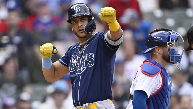 Rays evitan la barrida.